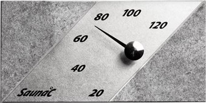 Hukka - Sauna thermometer - Speksteen
