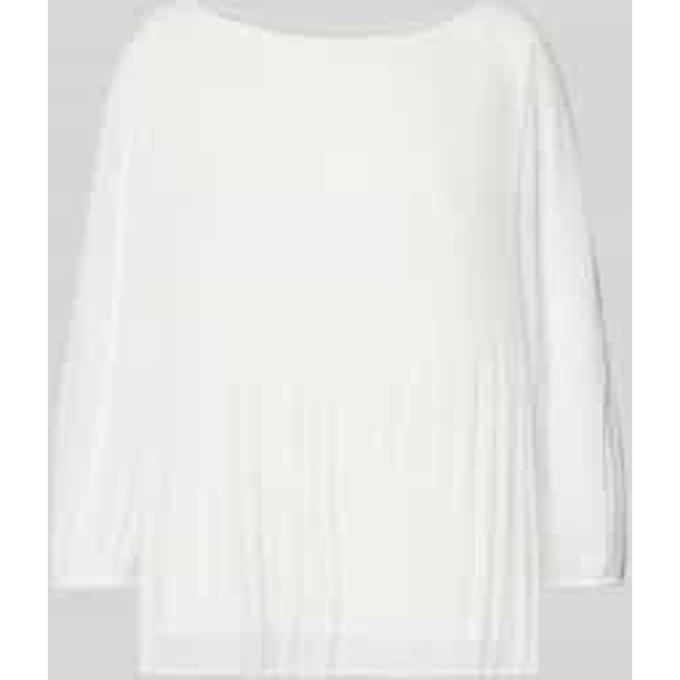 Regular fit blouse van chiffon