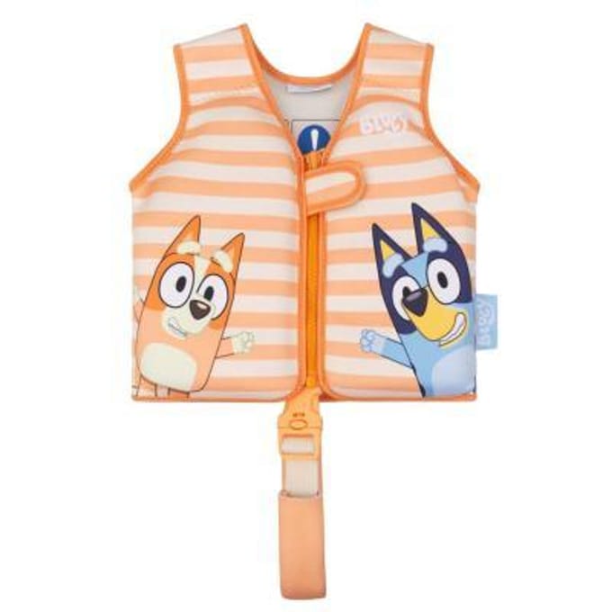 Swim Essentials - Zwemvest Peuter 2-4 Jaar - Oranje - Bluey - Drijfvest