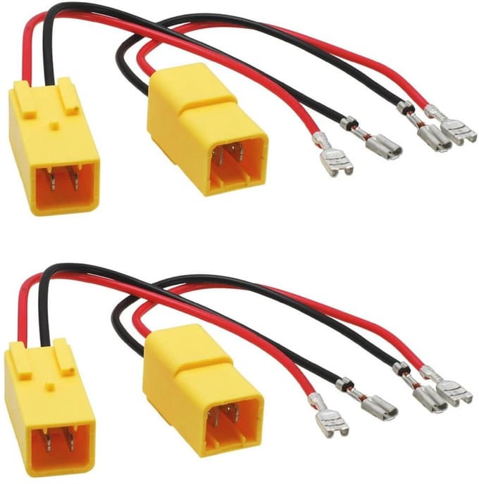 4x Speakerstekker Adapters voor Auto - Geschikt voor Peugeot, Alfa Romeo, Citroen, Fiat