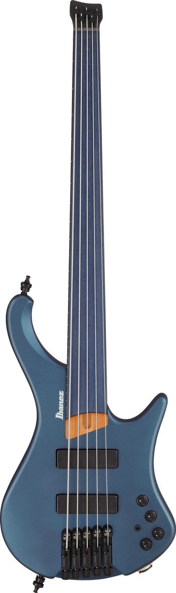 Ibanez Bass Workshop EHB1005F-AOM Fretless Arctic Ocean Matte - Elektrische basgitaar