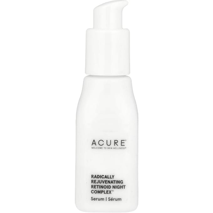ACURE, Radically Rejuvenat Retinoid Night Complex™, Serum, 1 fl oz (30 ml) white