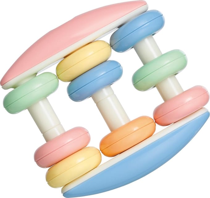 Tolo Baby Telraam Rammelaar - Pastelkleur