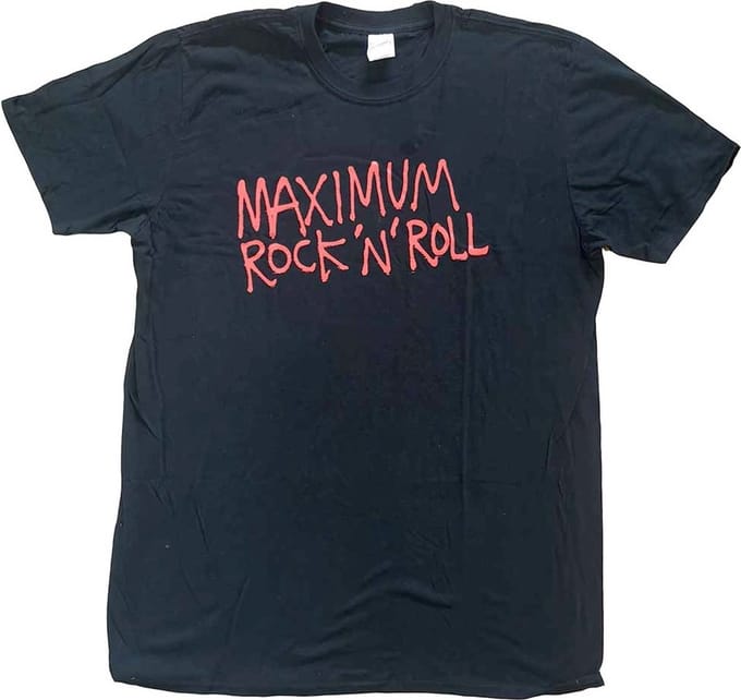 Primal Scream - Maximum RnR Heren T-shirt - XS - Zwart