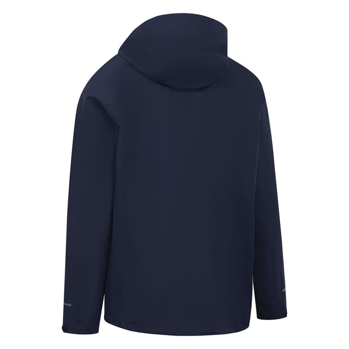 Trespass Heren Strathbeg DLX Waterdichte Jas (Marineblauw)