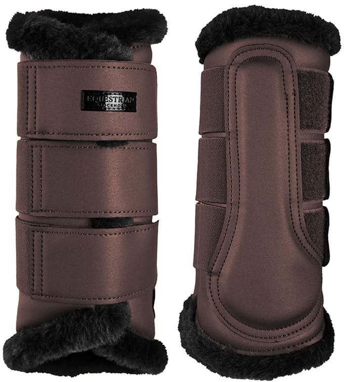 Equestrian Stockholm Beenbeschermers Equestrian Stockholm Mocha Bruin