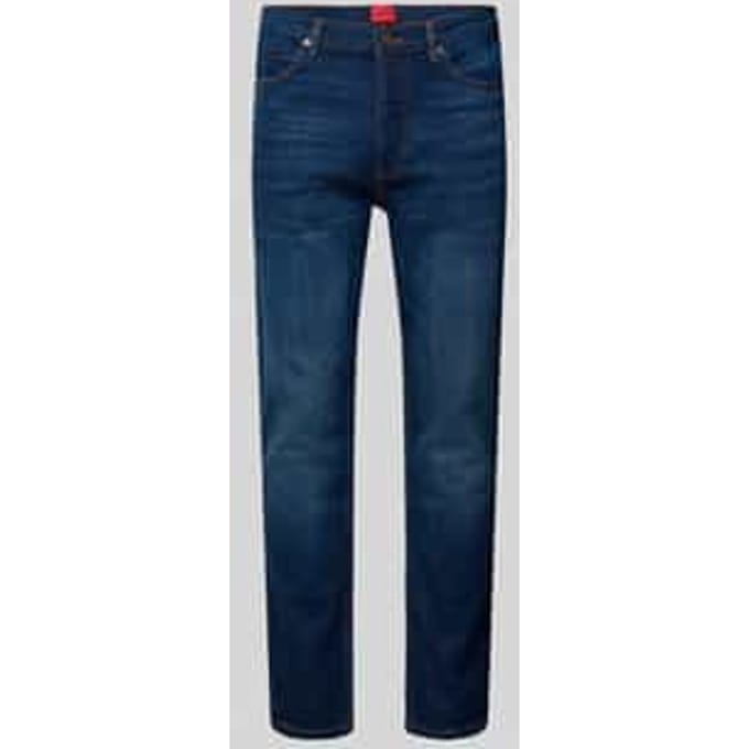Tapered fit jeans in 5-pocketmodel