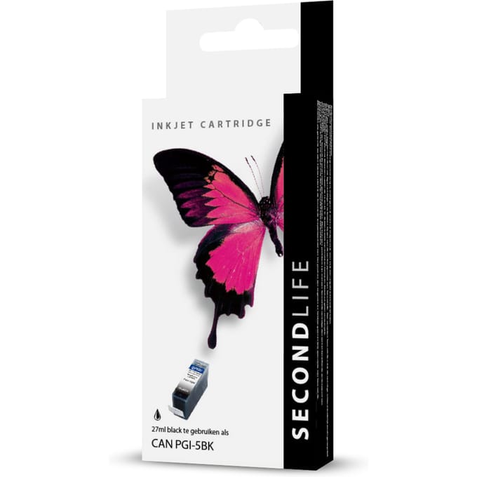 SecondLife - Canon PGI 5 Black