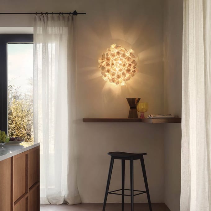 SLAMP Clizia Mama Non Mama Wand-/ Plafondlamp Medium Goud