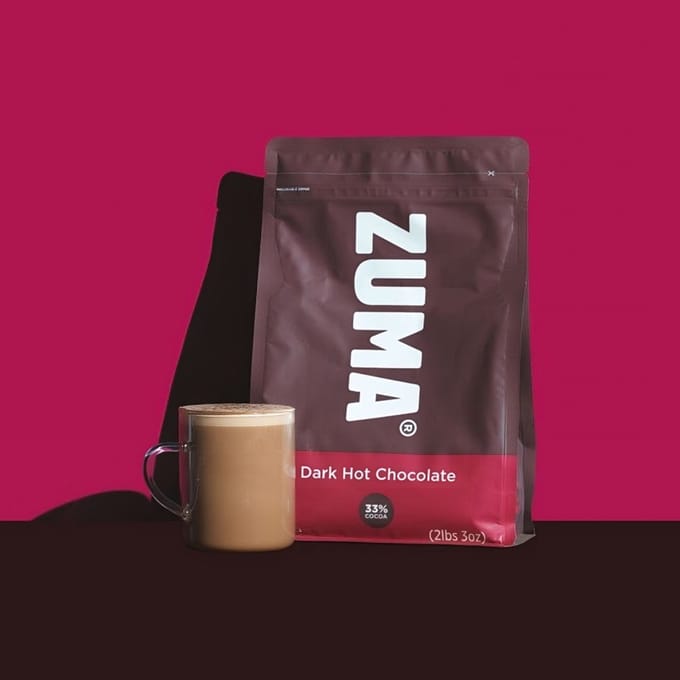 Warme chocolademelk Zuma Dark Warme chocolademelk, 1 kg
