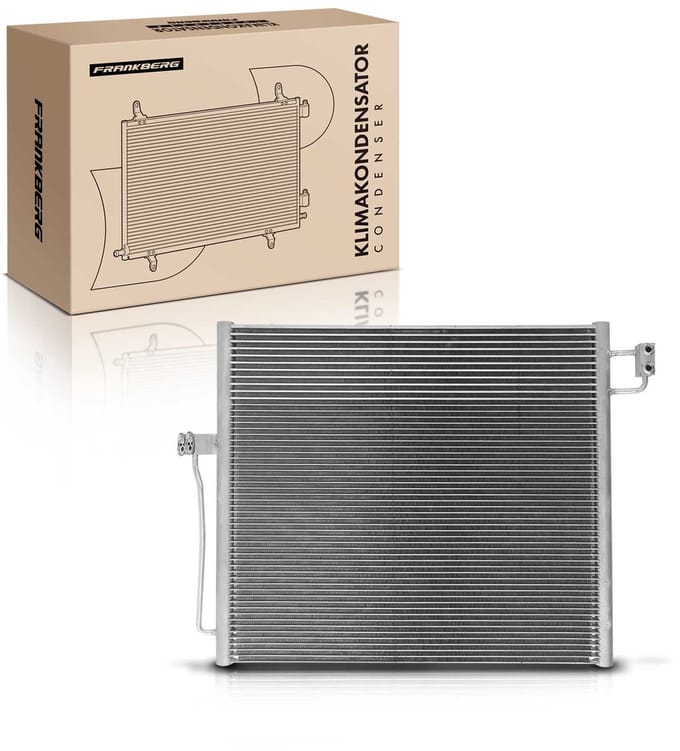 Frankberg 1x condensor airconditioning voor Benz GL-Klasse X166 GLE
