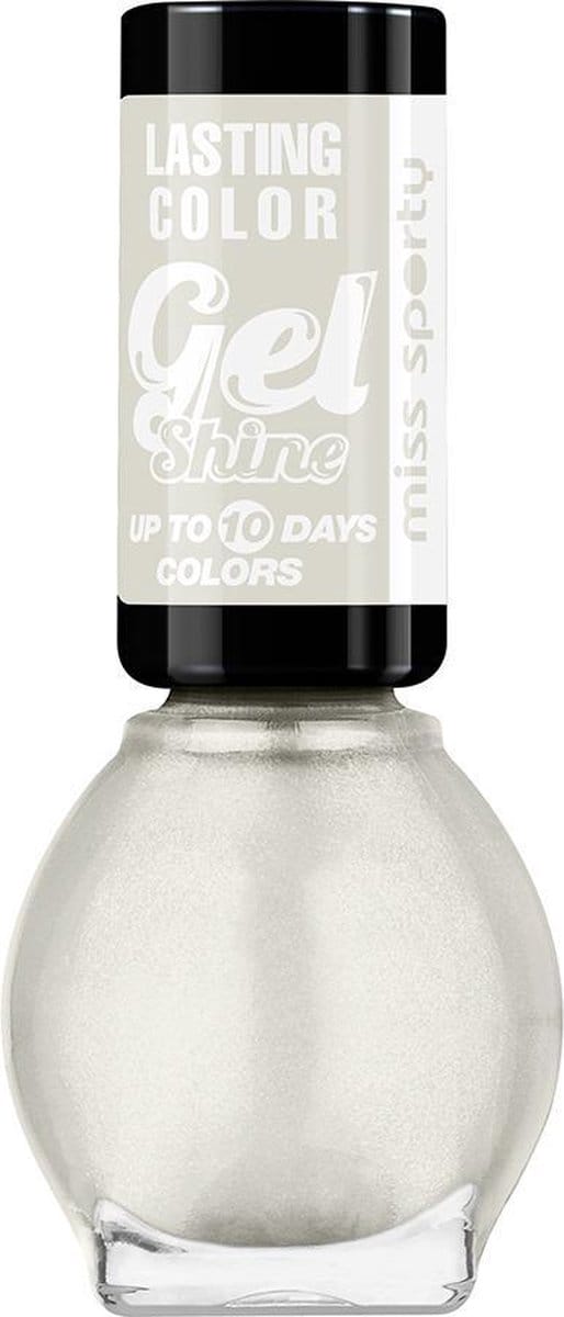 Miss Sporty - Lasting Colour Nailpolish - white night - Wit