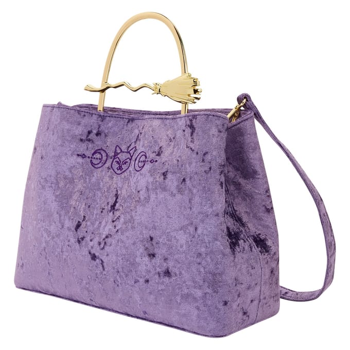 Loungefly Disney by Loungefly Handbag Hocus Pocus Velvet Broom Handle Bags