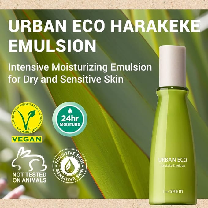 The Saem Émulsion Urban Eco Harakeke 130ml white