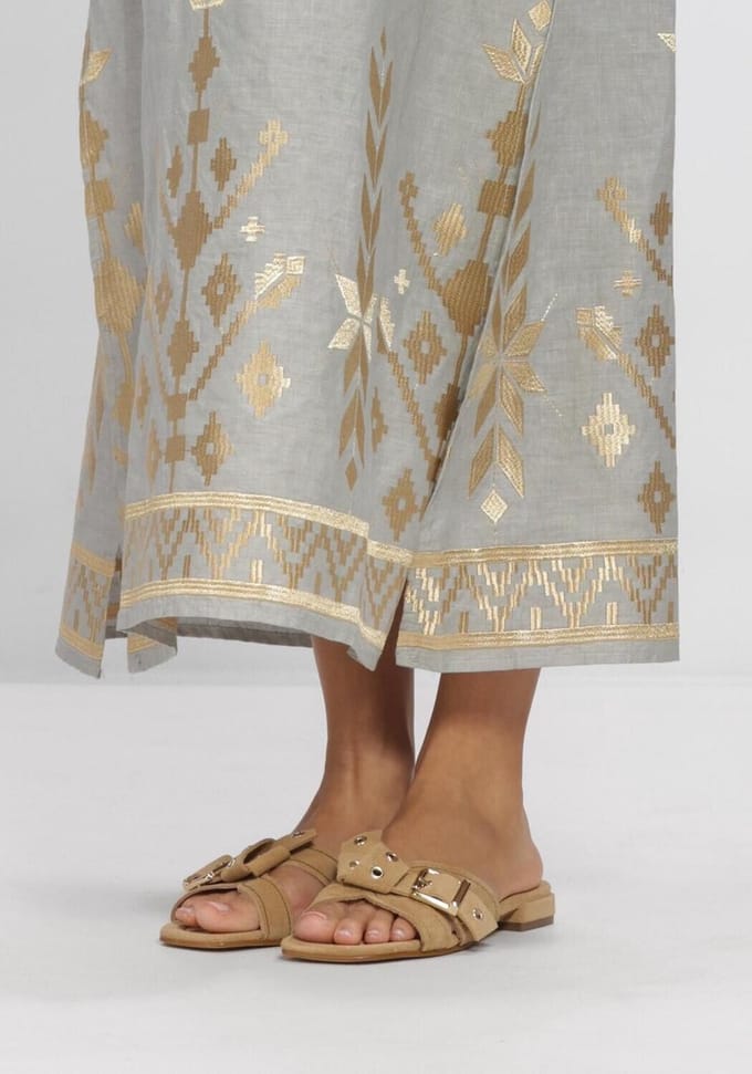 STEFANO LAURAN 25037 Slippers - Dames - Beige - Maat 42