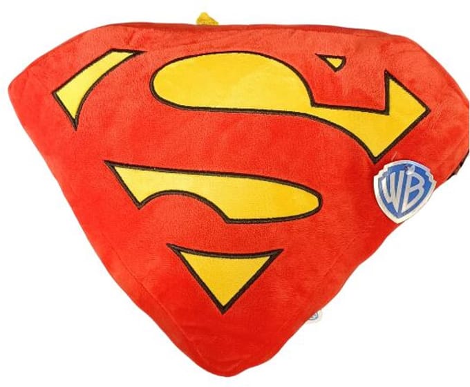 Superman Logo - Sierkussen - 38 x 28 cm