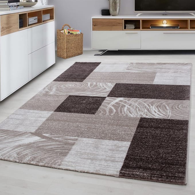 Muratap Parma design vloerkleed / beige laagpolig- 120x170 cm