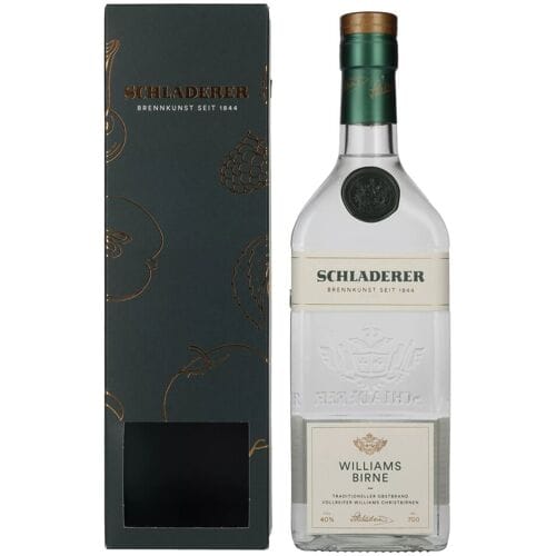 Schladerer Williams Birne 40% Vol. 0,7l in geschenkverpakking