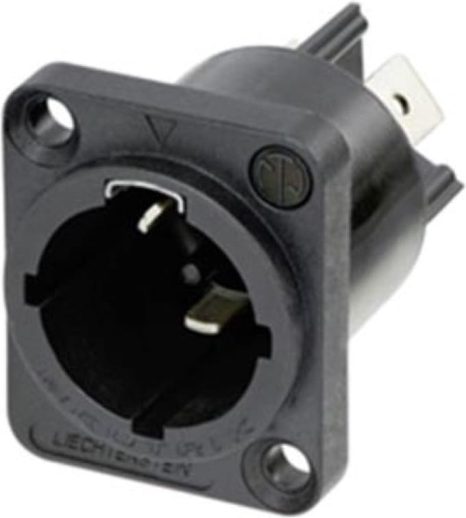 Neutrik - Neutrik - Powercon True1 Top - 16 A, Mannelijk Chassisdeel - Vergrendelbaar (NAC3MPXTOP)