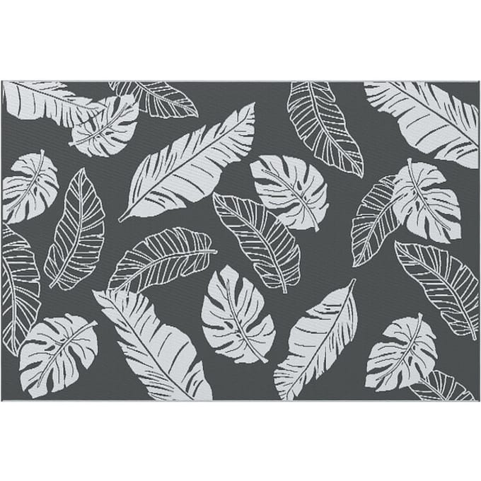 4goodz Waterbestendig Buitenkleed met Draagtas 182x274 cm - Grijs