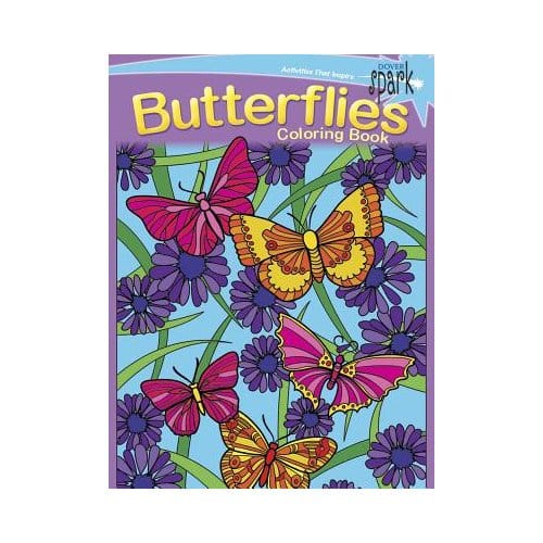Spark -- Butterflies Coloring Book - Jessica Mazurkiewicz