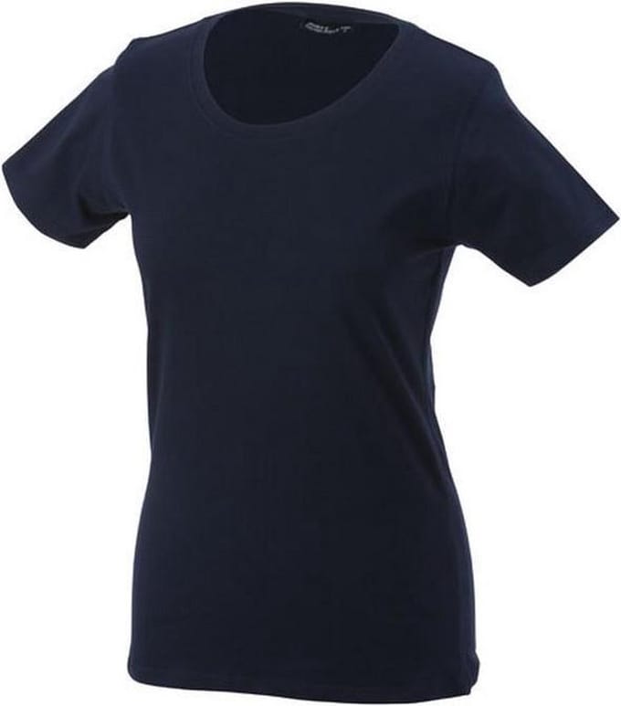 James and Nicholson Dames/dames Basic T-Shirt (Marine)