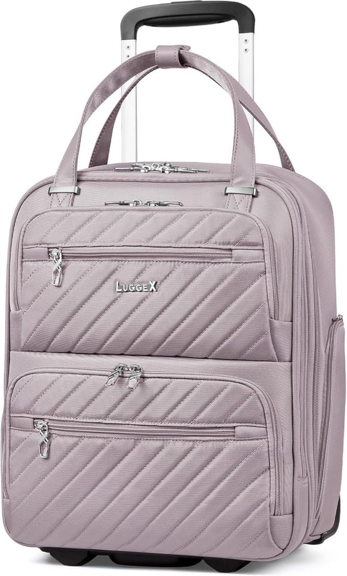 Reis Koffer - Handbagage Trolley - Korte Trips - Lichtgewicht Ontwerp - 40x34x19 cm