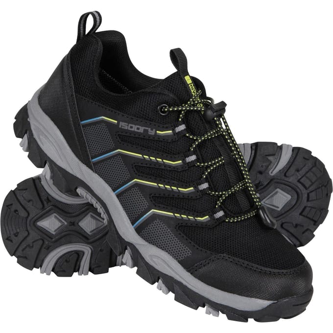 Mountain Warehouse Kinderen/Kinderen Bolt Waterdichte Trainers (Zwart)