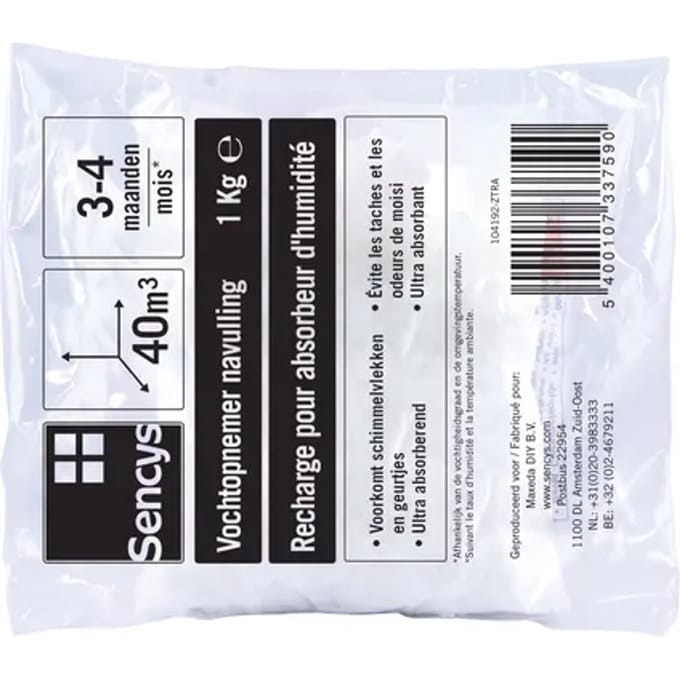 Sencys Vochtvanger Navulling 1kg