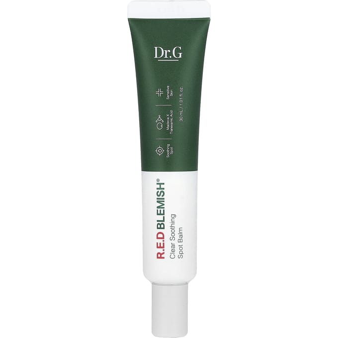 Dr. G, Anti-Imperfections Rouges, Baume Ciblé Apaisant Clair, 30ml (1,01 fl oz) white
