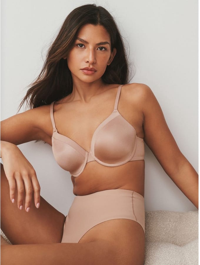 Next - Dames - A-E Afvlakkende Ultimate Comfort Beha's 2 Verpakking - Huidkleur