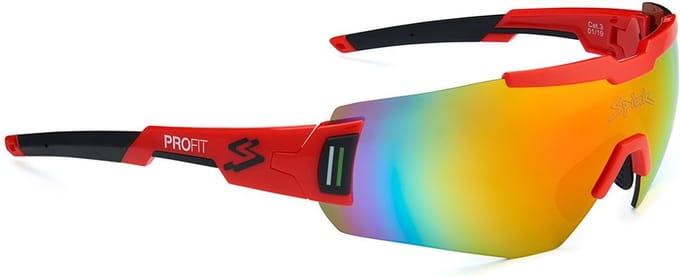 Spiuk Profit Gespiegeld Zonnebril Rood Mirror Red/CAT3