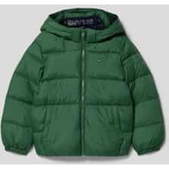 Gewatteerd jack met labeldetails, model 'ESSENTIALS'