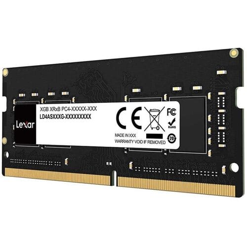 Lexar DDR4-3200 SODIMM - 8GB - CL19 - Single Channel (1 pcs) - Zwart