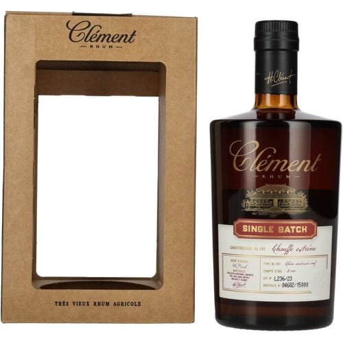 Clément Rhum Chauffe Extrême Single Batch 46,7% Vol. 0,5l in geschenkverpakking