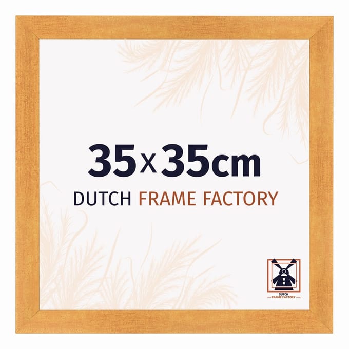 Fotolijst 35x35 cm - MDF - Oranje - Praag