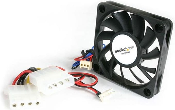 StarTech.com Case Fan 50mm - FAN5X1TX3 - Case ventilator - 50mm - Black