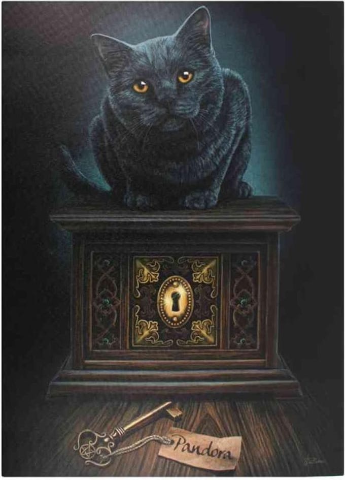 Lisa Parker Canvas afbeelding Pandora's Box 50 x 70 cm Multicolours