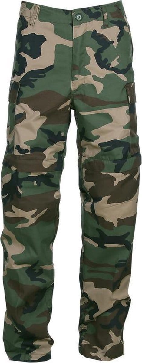 Fostex Garments - Afritsbroek (kleur: Woodland / maat: L)