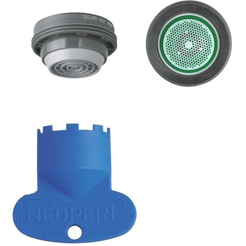 GROHE Mousseur met buitendraad M 24 x 1, 5.7 l/min., geïntegreerd, 48449000
