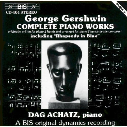 Dag Achatz - Gershwin: Complete Piano Works (CD)
