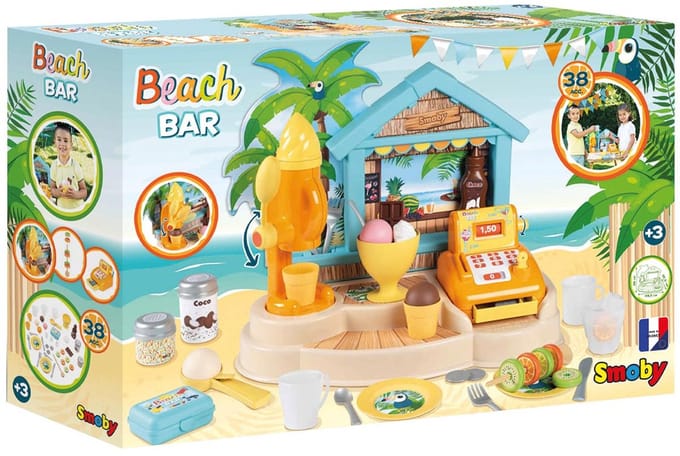 Smoby - Beach bar met ijsmachine en kassa