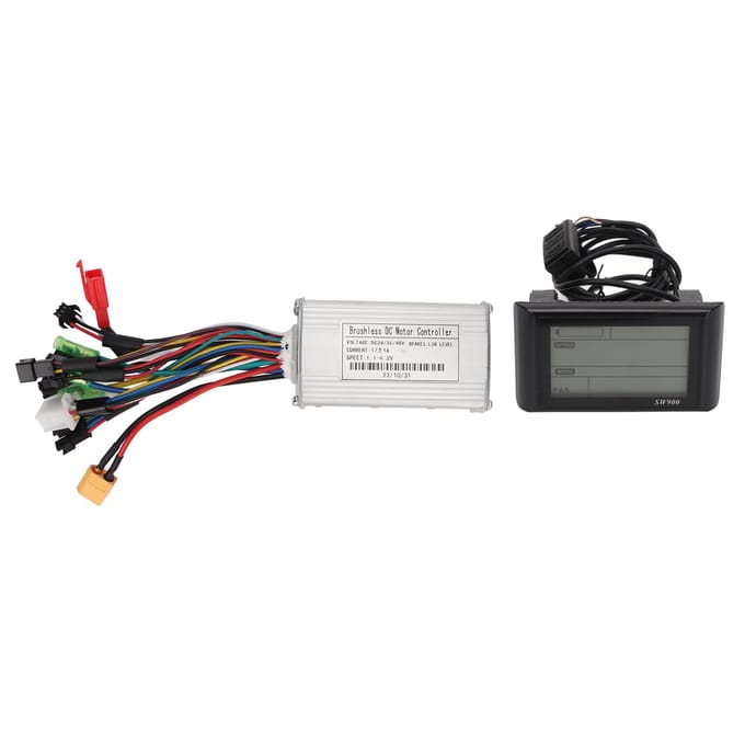 SW900 Display 17A 3 Modi Sinusgolf Motor Borstelloze Controller Elektrische Fiets Borstelloze Controller black