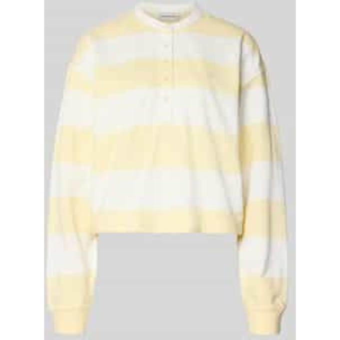 Relaxed fit sweatshirt met gestikt logo model 'Varsity'