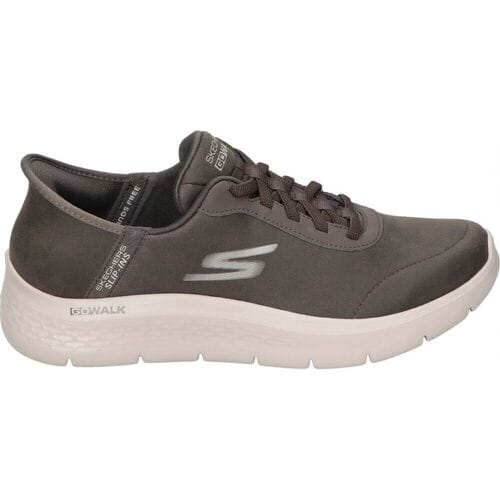 Skechers Go Walk Flex - Smooth Motion Heren Instappers - Bruin