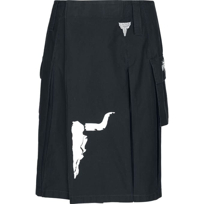 Wacken Open Air Midirok - Wacken - M tot 3XL - voor Mannen - zwart
