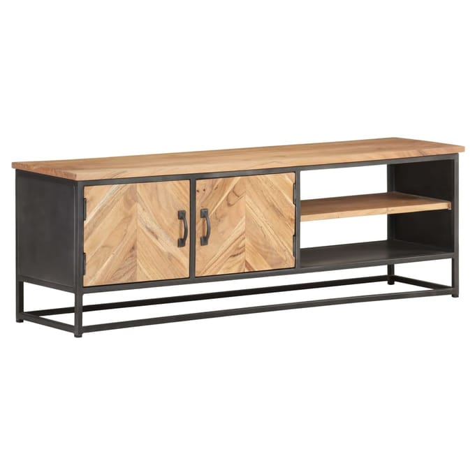 vidaXL - Tv-meubel - 120x30x40 - cm - massief - acaciahout