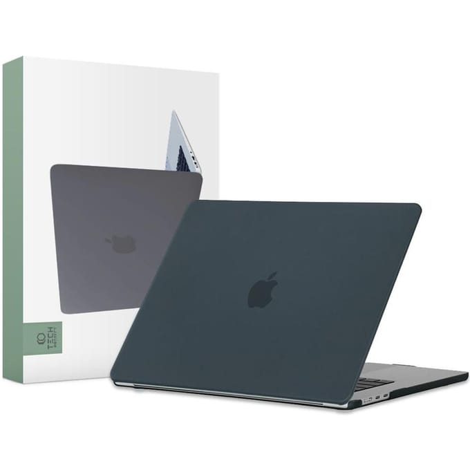 Tech-Protect SmartShell Case for MacBook Air 15" M2 / M3 / 2023-2024 - matt black