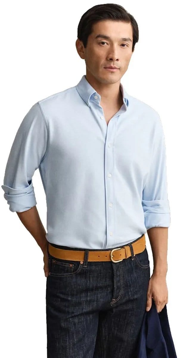 Gant 3250271 Regular Fit Overhemd Met Lange Mouwen Blauw M Man
