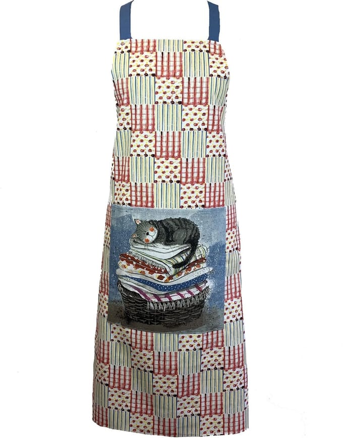 Alex Clark Schort Katten Cat in Laundry Basket